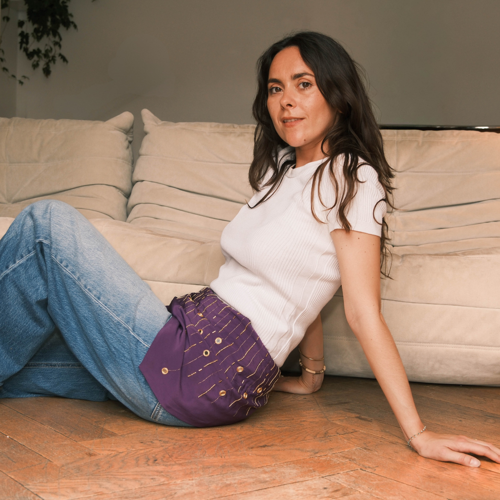✨ NOUVEAUTÉ ✨ Le  Bandana SOIELY Violet